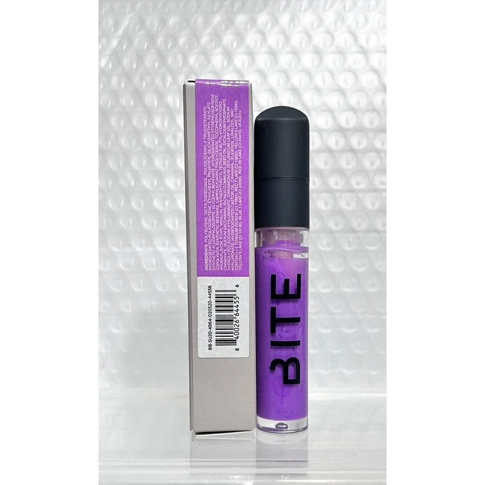 Bite‎ beauty yaysayer plumping lip gloss In Lavender Cookie - 0.17 Oz New In Box